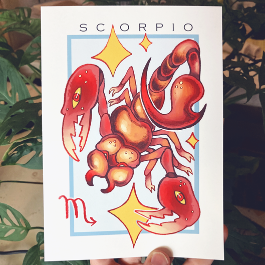 Scorpio print