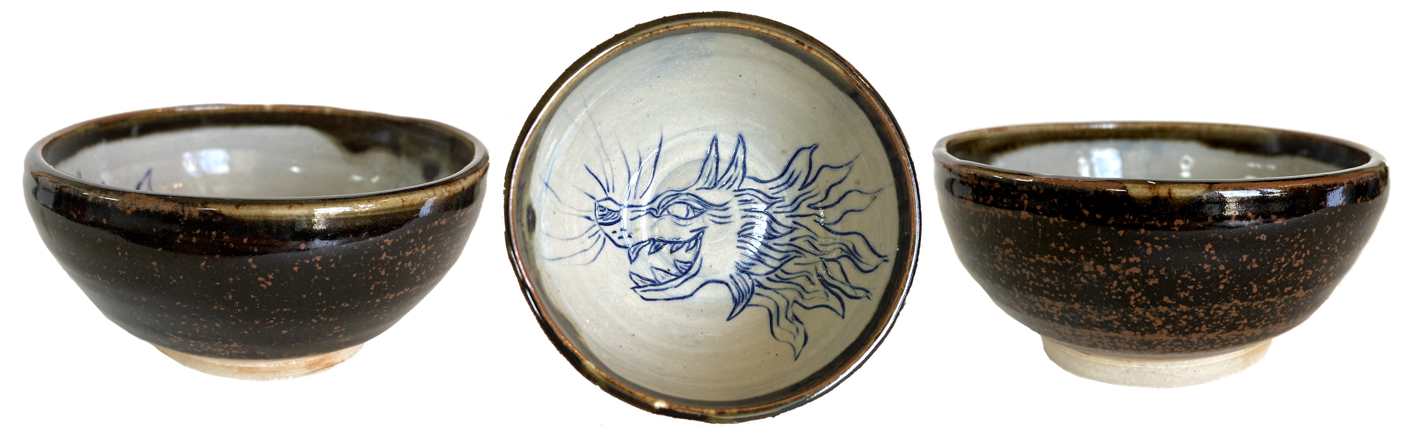 Grinning Wolf Bowl